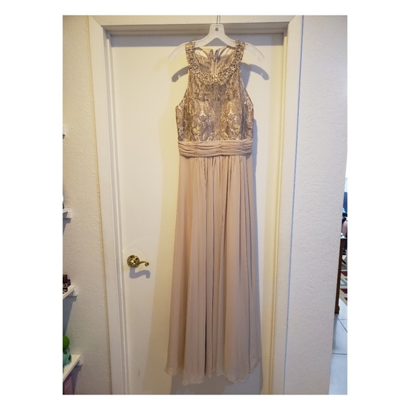 David's Bridal Dresses & Skirts - David's Bridal-Champagne Dress
